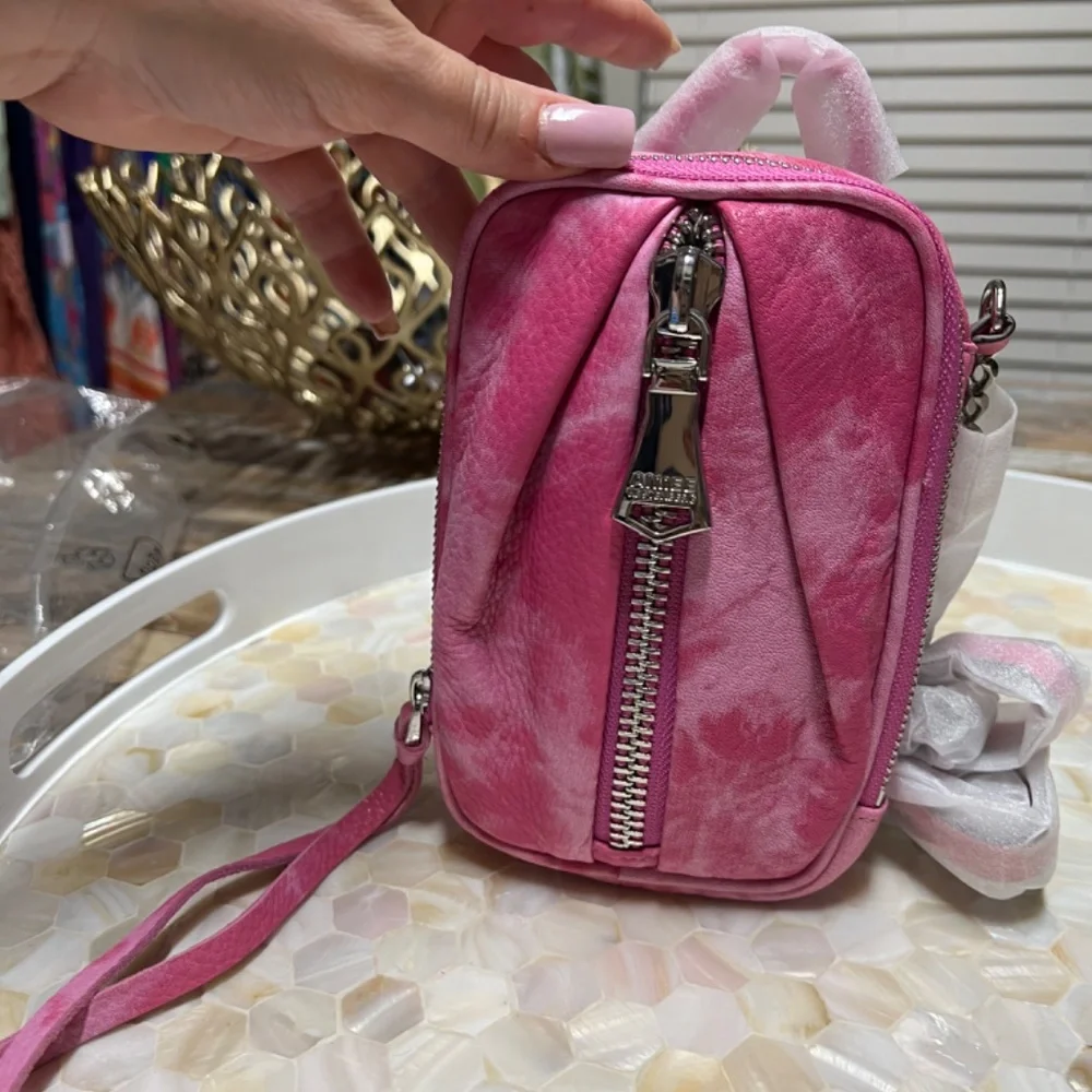 New Without Tag! Aimee Kestenberg Tamitha Pink Tie Dye Crossbody